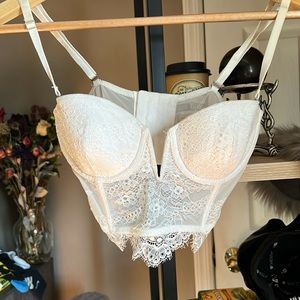 Longline Lace bra by Victoria’s Secret
